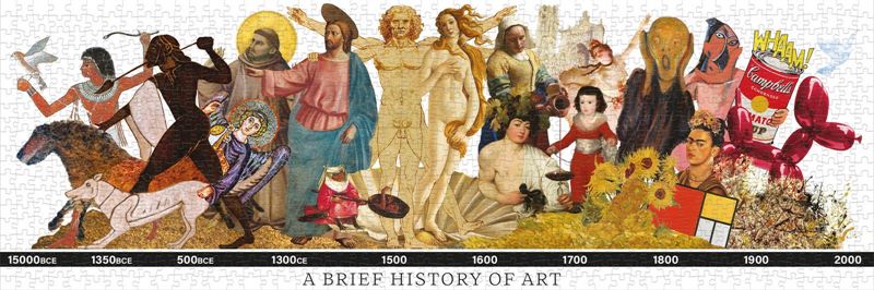 Puzzle | A Brief History of Art (1000 Pieces)