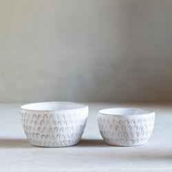 Arch Stoneware Bowl | White