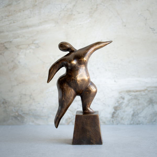 Bronze Sculpture | Balancing Nude I