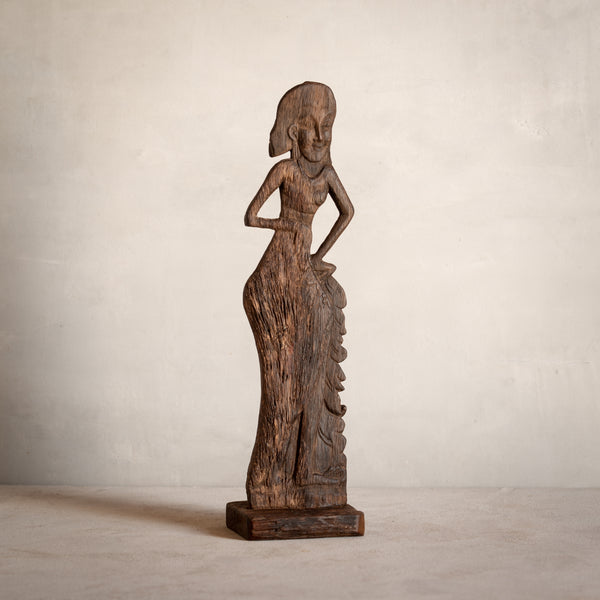 Teak Wood Carving | Hula Dancer