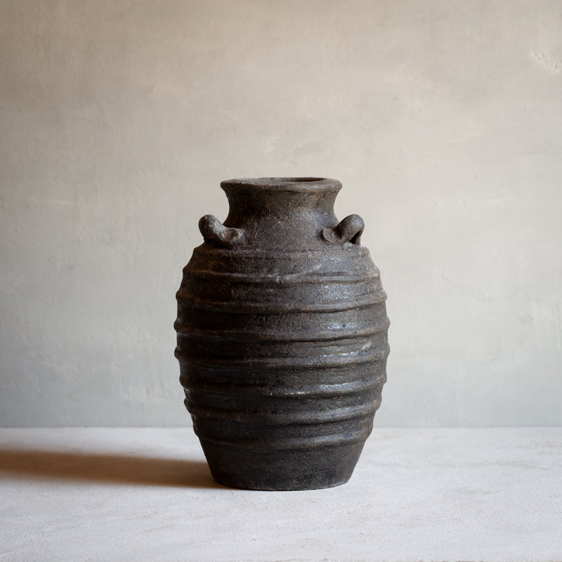 Terracotta Urns | Black - Dry Use Only