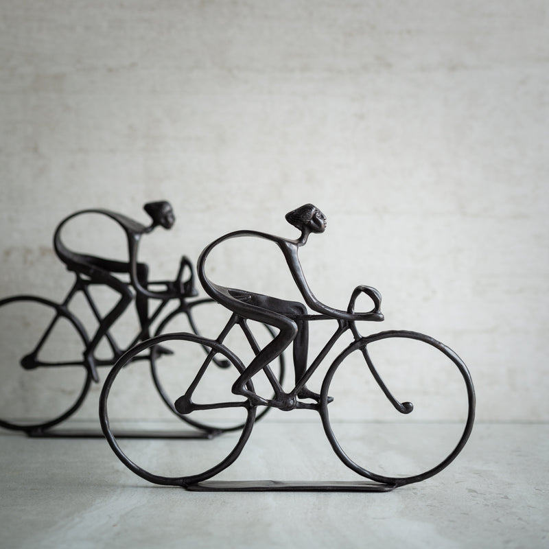 Bronze Bicycle Sculpture | Antique