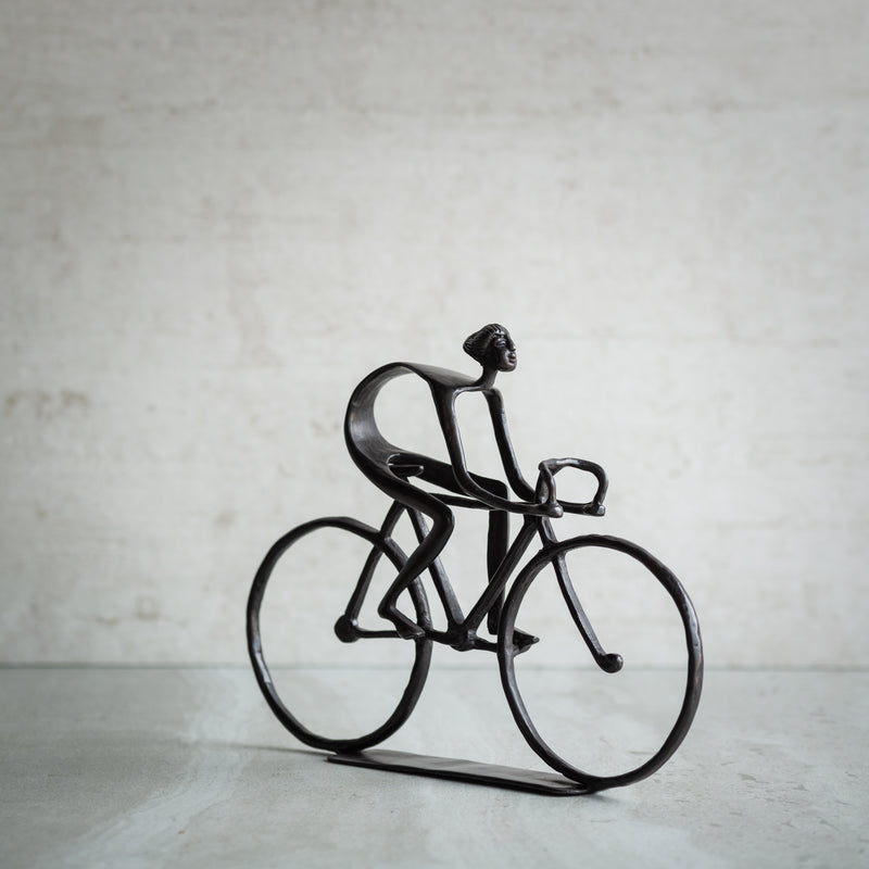 Bronze Bicycle Sculpture | Antique