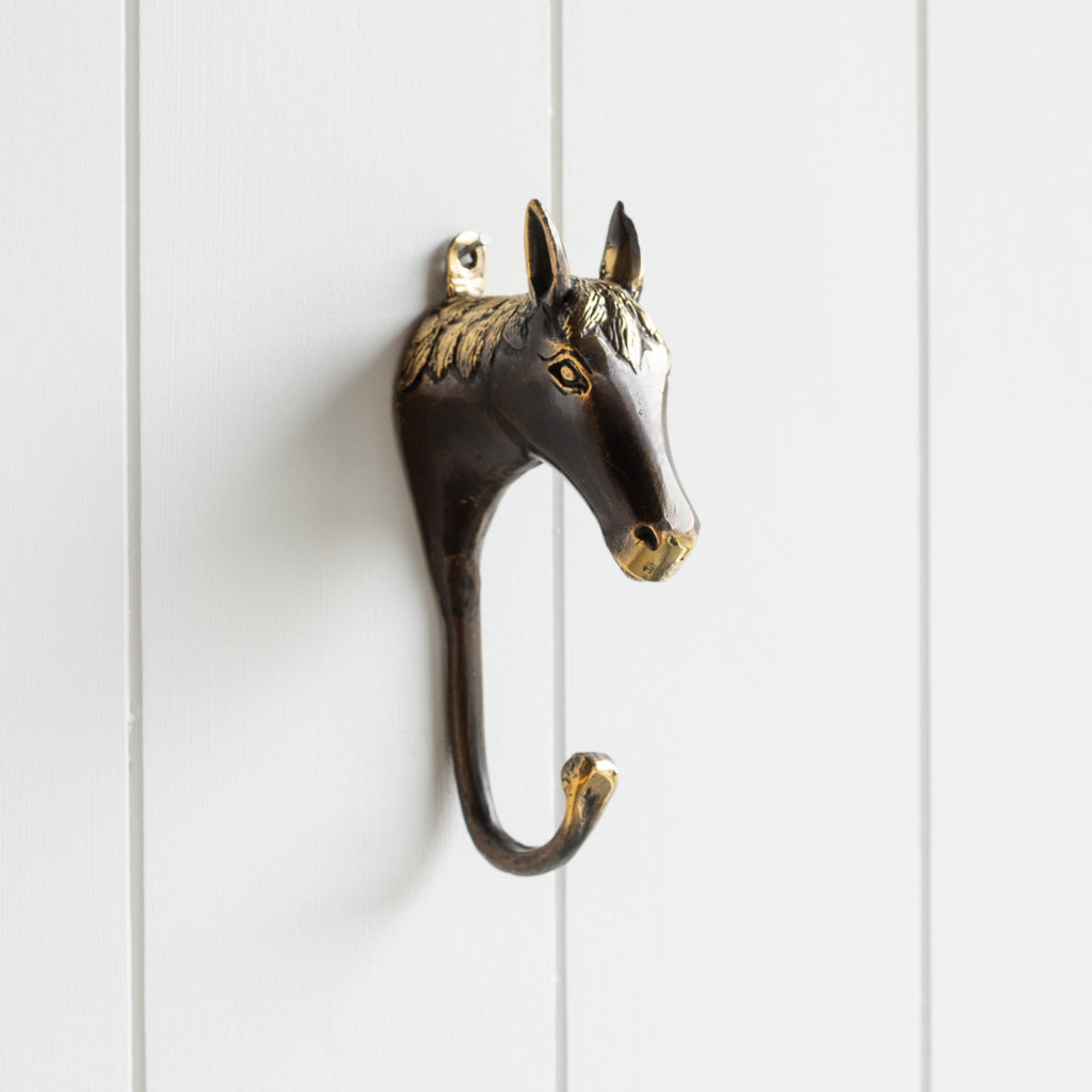  Fiesta Studios Bronze Horse Wall Coat Hook : Everything Else