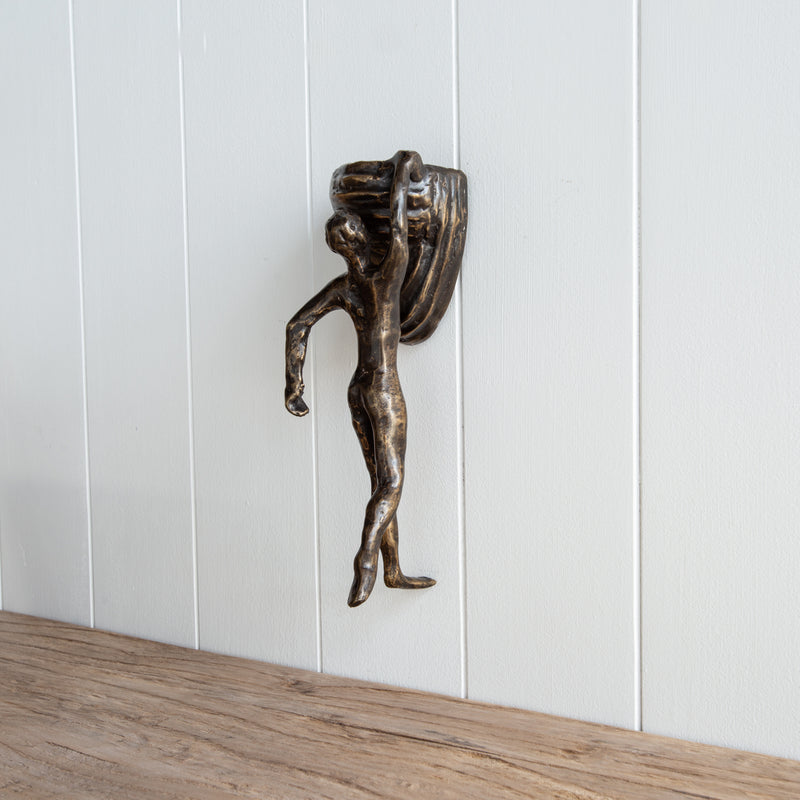 Bronze Wall Ornament | Just Hanging On...