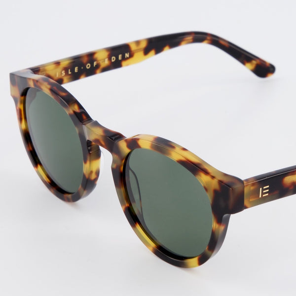 Isle of Eden Sunglasses | Eddie - Tortoiseshell