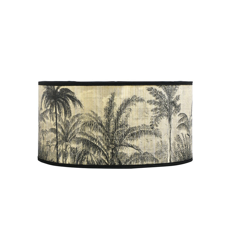 Bamboo Drum Light Shade | Palm Tree Tops