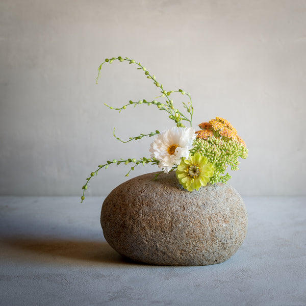 Saku | Riverstone Ikebana Vase