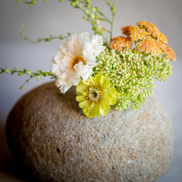 Saku | Riverstone Ikebana Vase