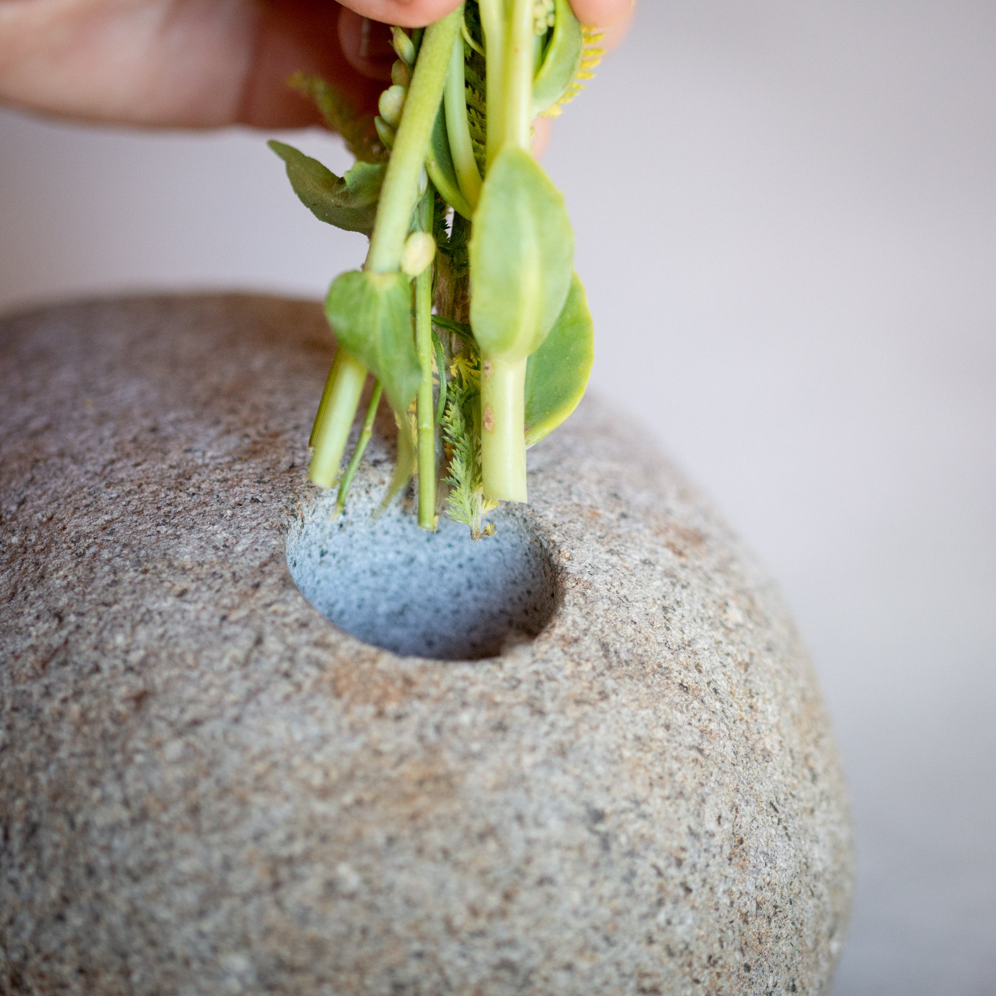 Saku | Riverstone Ikebana Vase