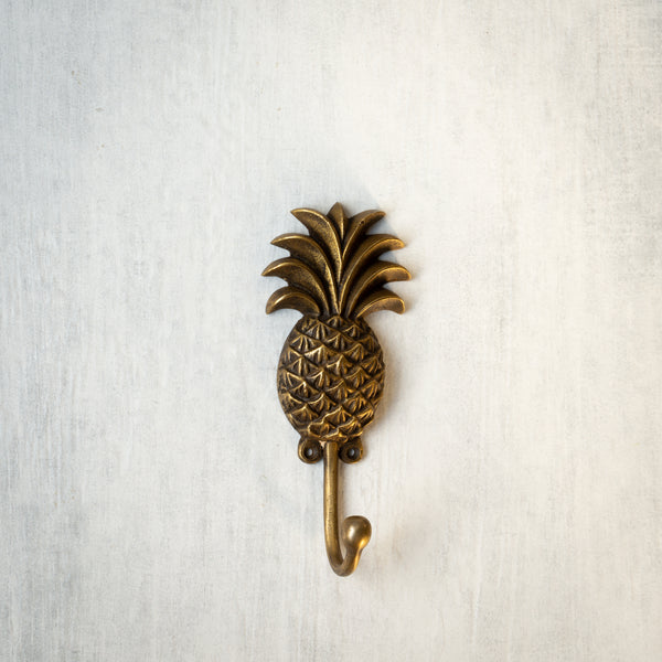 Brass Pineapple Hook | Small