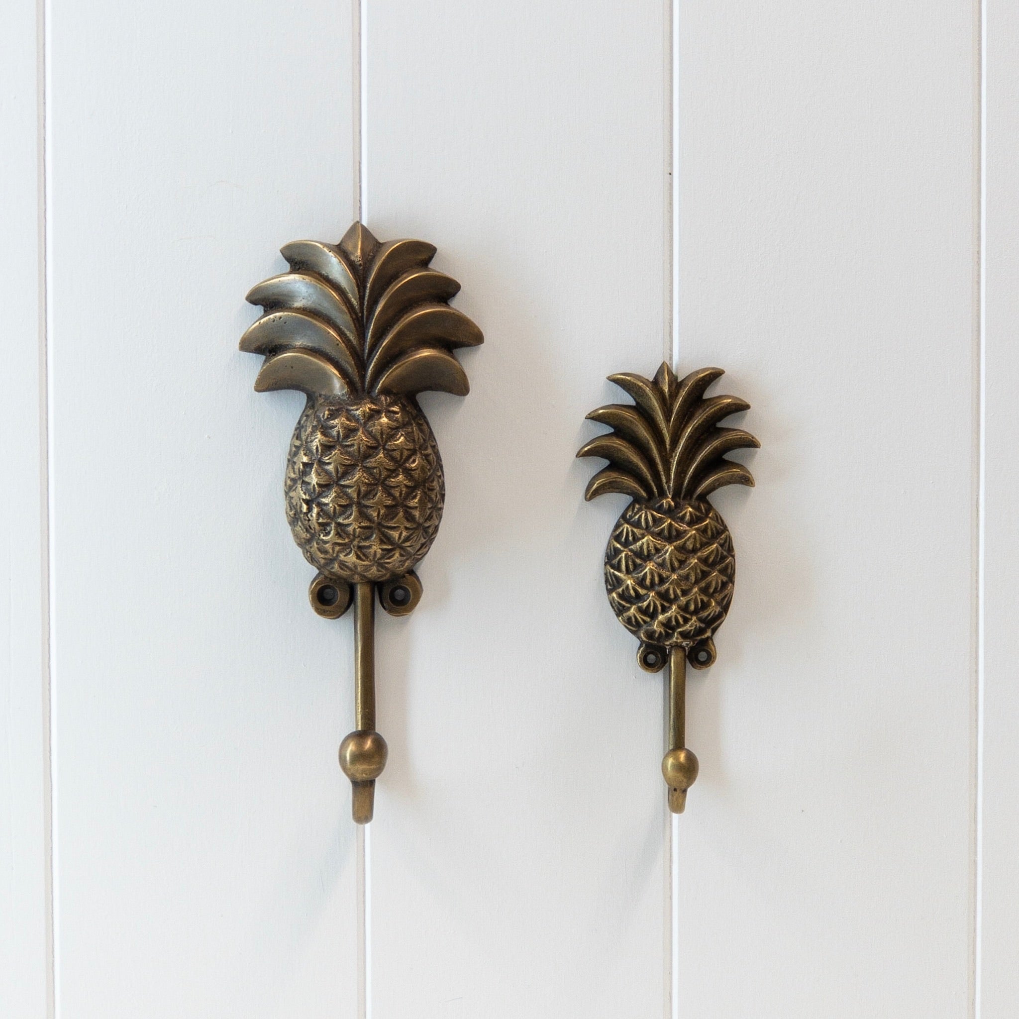 Brass Pineapple Hook - Hook 14 cm I Matte Brass main image 0
