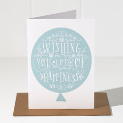 Folklore Greeting Card | Wishing You Happiness