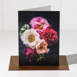 Floral Greeting Card | Peony i