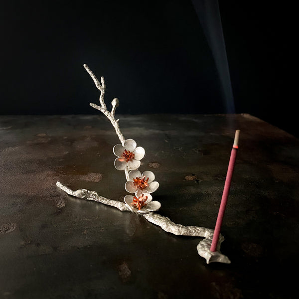 Incense Holder | Cherry Blossom (Tin)