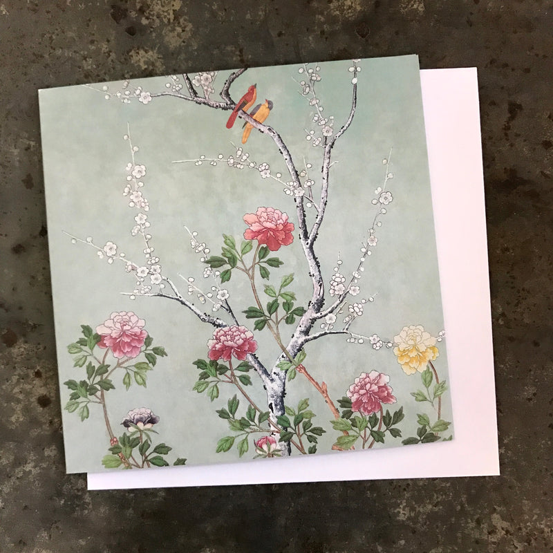 Gift Card | Chinese Blossom Greeting card | Folklore Homewares + Design Store NZ