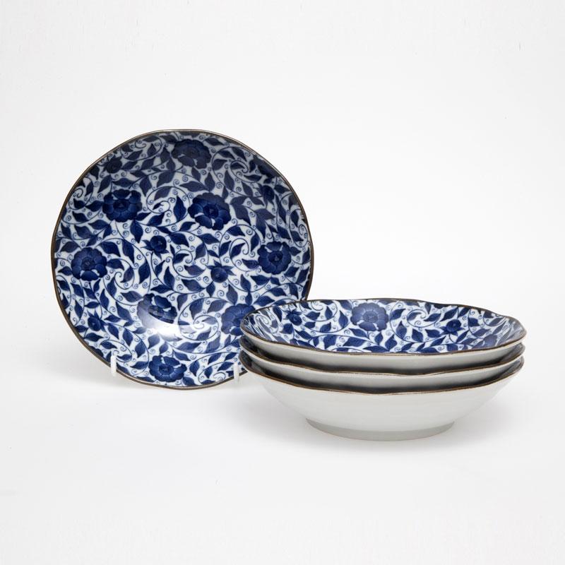 Japanese Ceramics | Peony - 21cm Bowl
