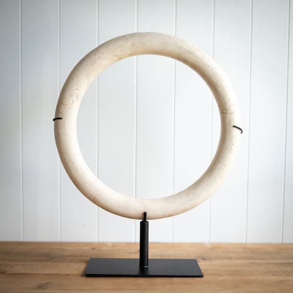 Marble Cirque on Stand | Large