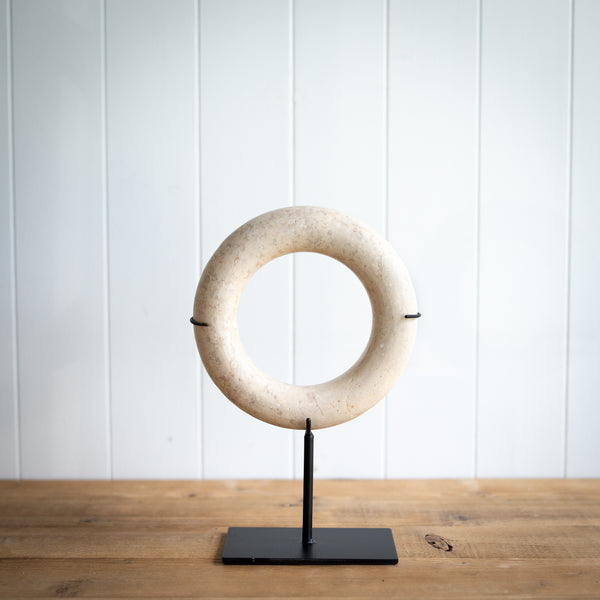 Marble Cirque on Stand | Small