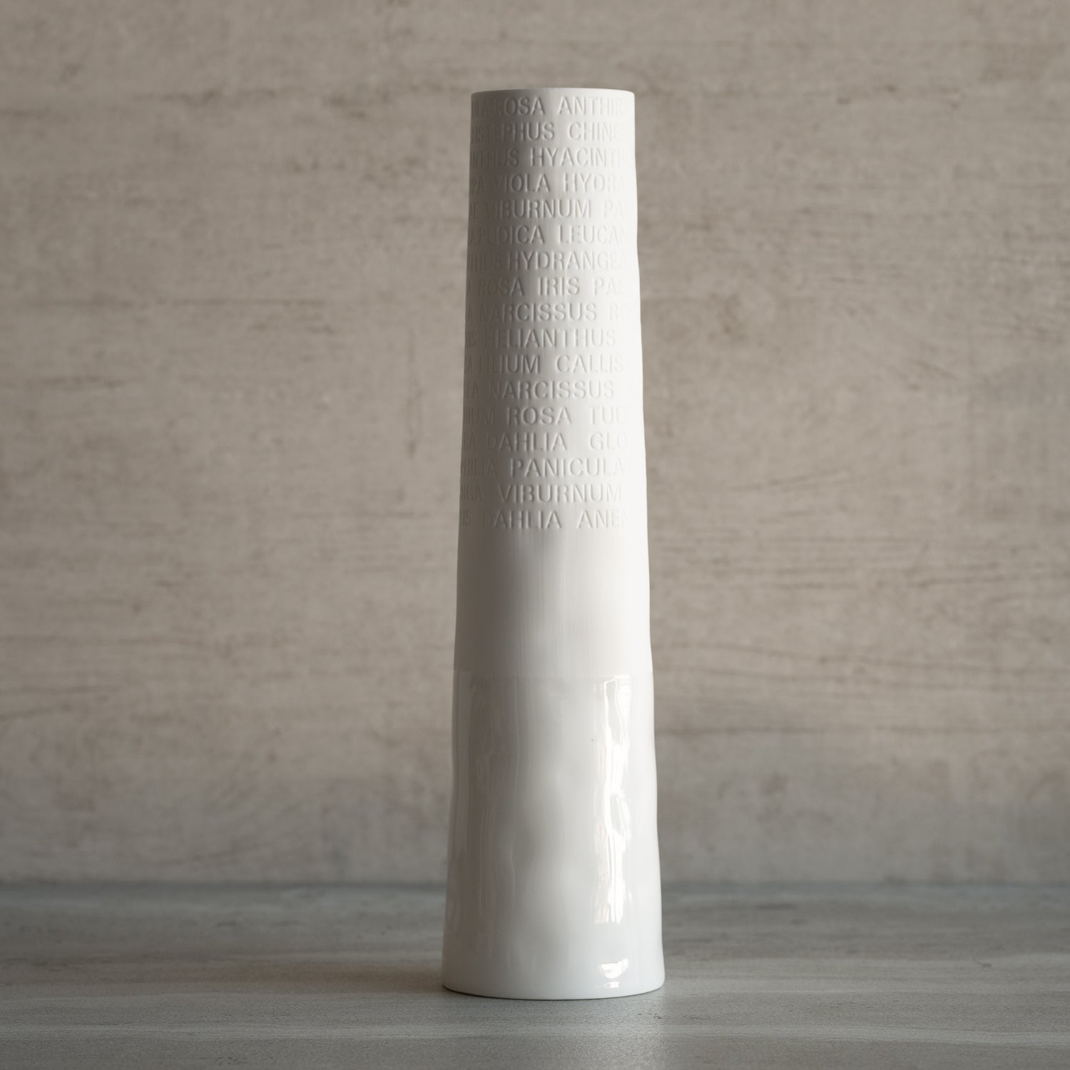 Porcelain Poetry Vase Large Porcelain Poetry Vase Large