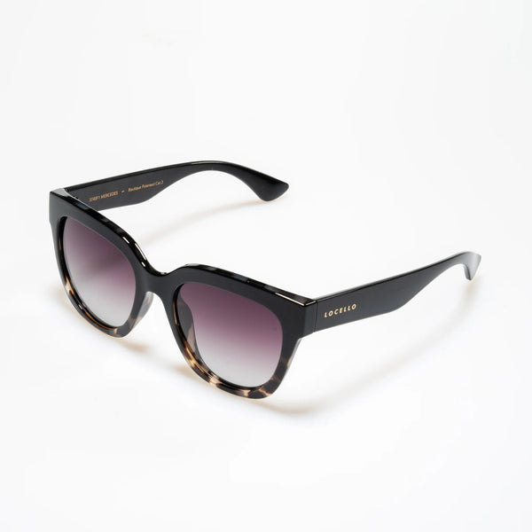 Locello Sunglasses | Mercedes - Ombre Grey/Tort