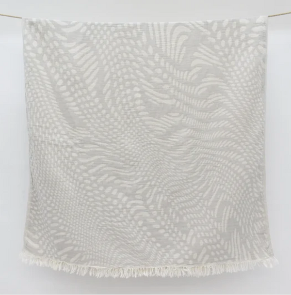 Turkish Towel | Dot + Swirl Pattern