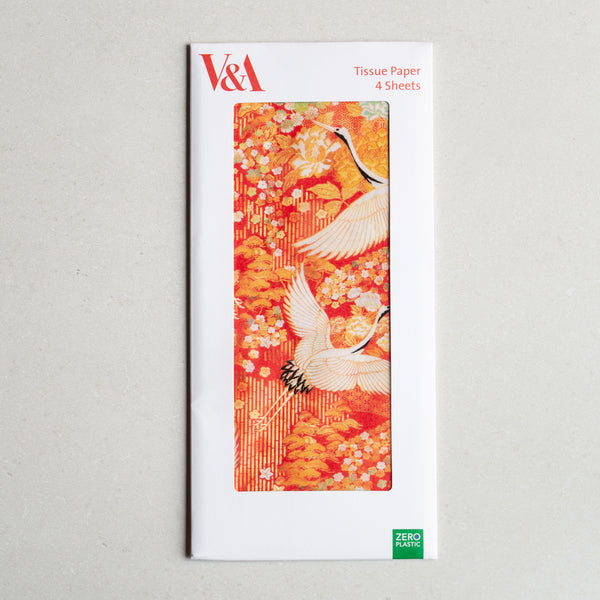 Printed Tissue Paper NZ Kimono Cranes Folklore