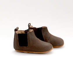 Chelsea Leather Soft Sole Boot | Coffee