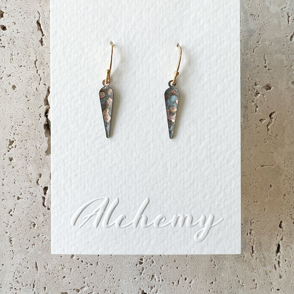 Alchemy Artisan Earrings | Pik [Gold Hooks]