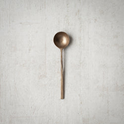 Hand Forged Spoon | Antique Brass Finish | 16cm