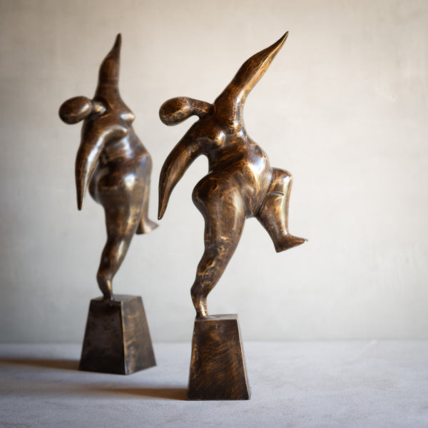 Bronze Sculpture | Balancing Nude II | Small