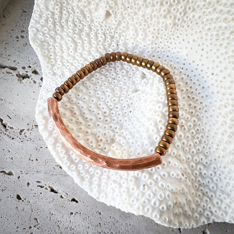 Copper Tube Bracelet