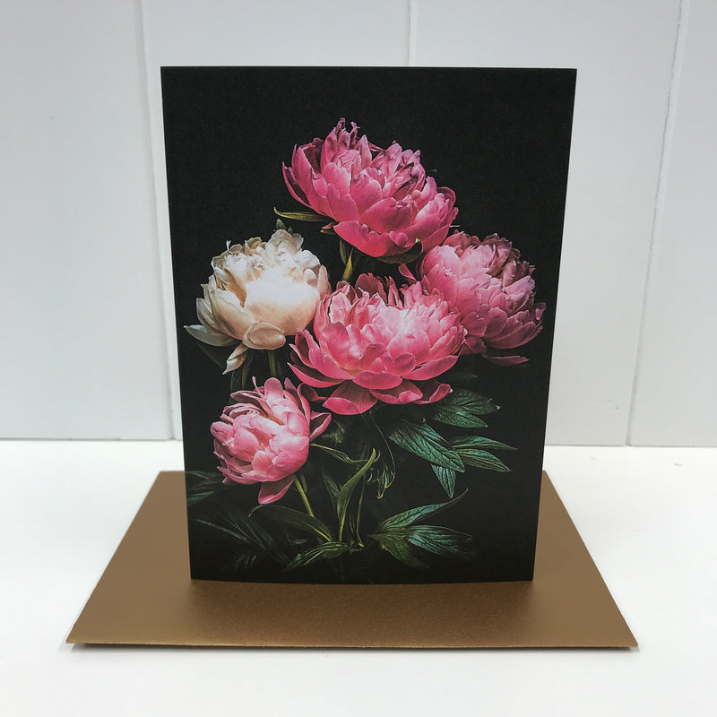 Floral Greeting Card | Peony iii