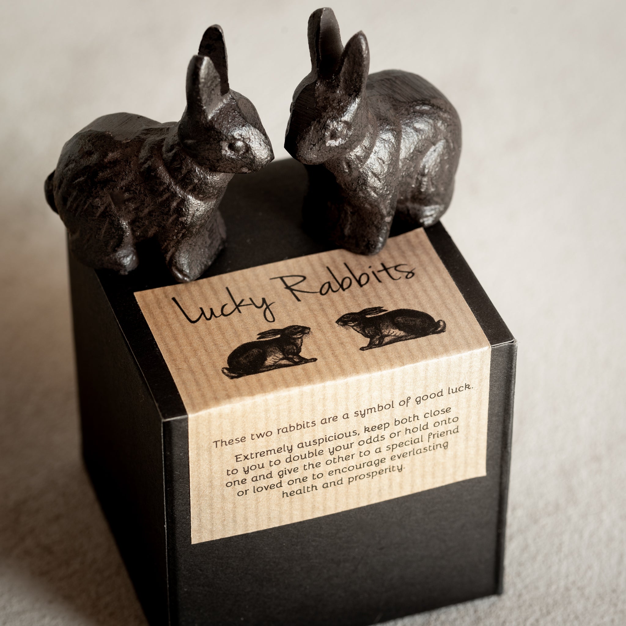 Lucky Rabbits Set/2 Folklore Store