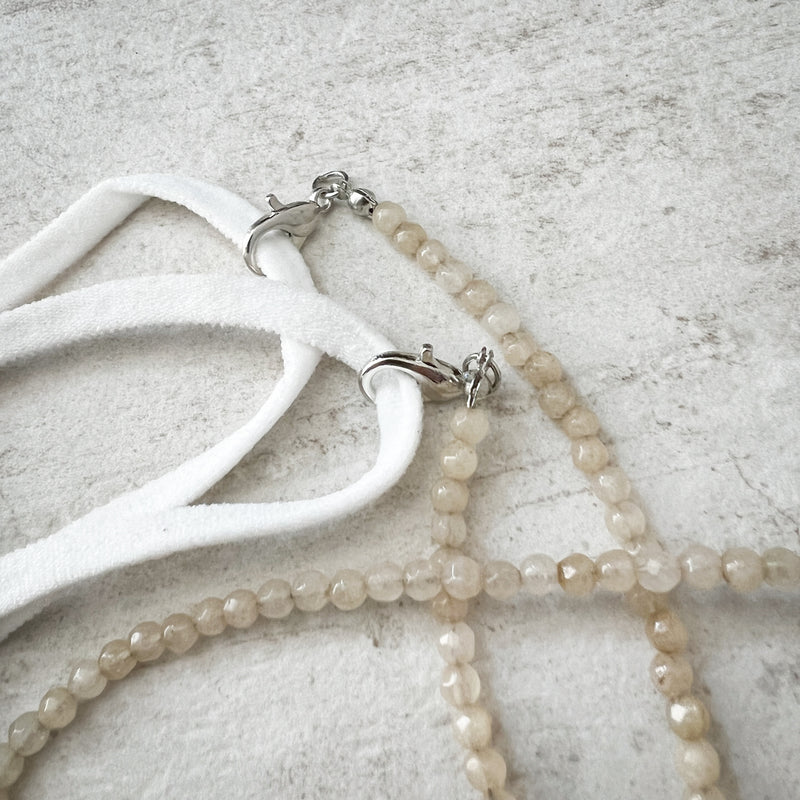 Glasses Keeper / Chain | Natural Stone Indian Agate