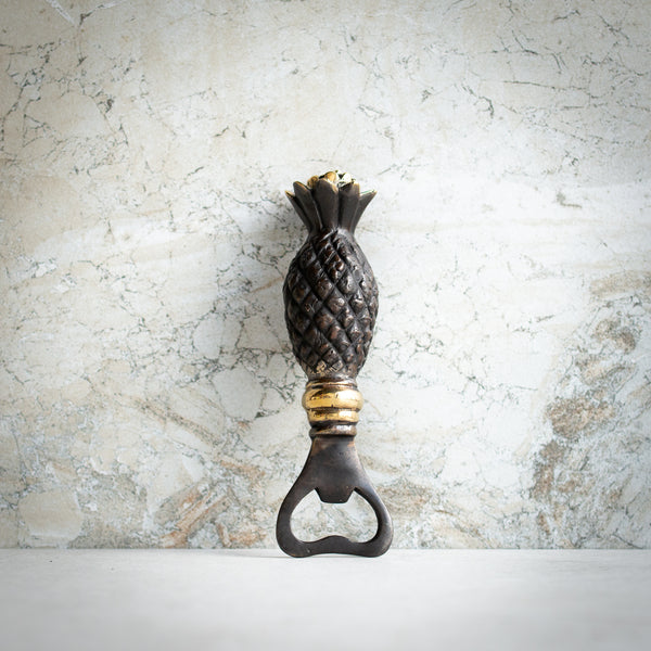 Brass Pineapple Bottle Opener – Island Living