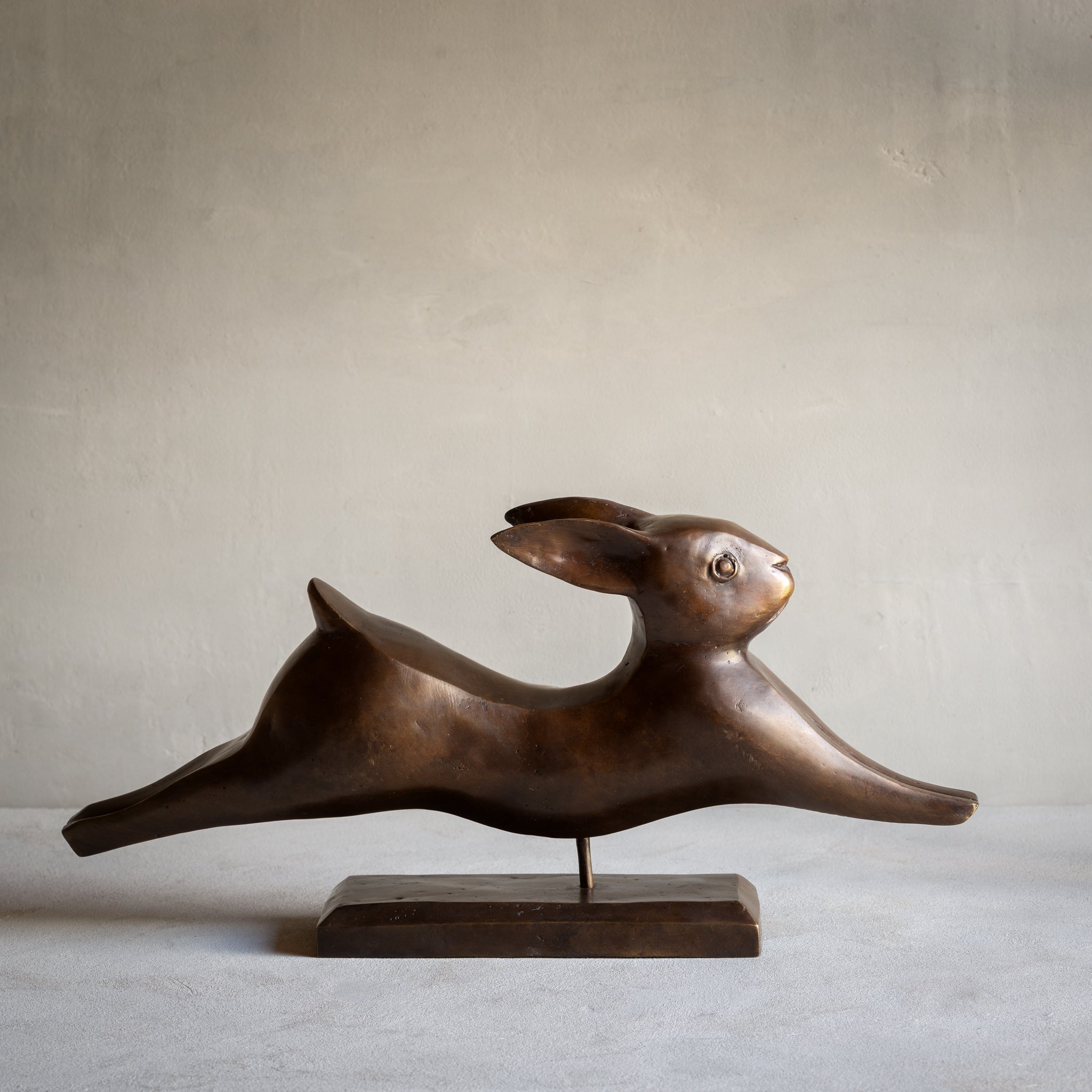 Bronze Sculpture | Run Rabbit, Run!
