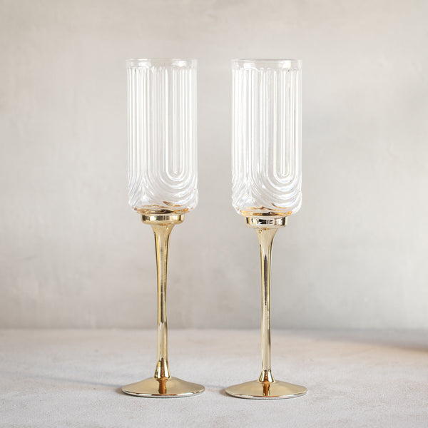 Swathe Champagne Flute | Set of Two