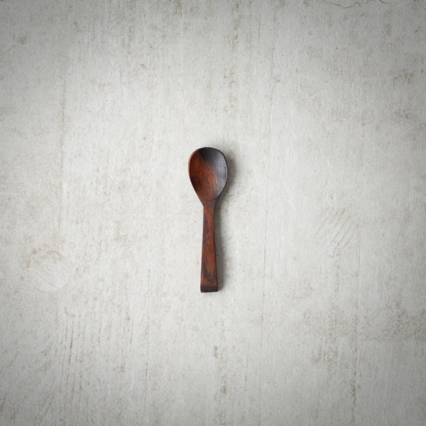 Tiny Wooden Spoon | Dark Wood