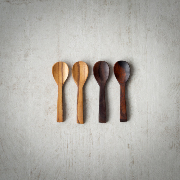 Tiny Wooden Spoon | Dark Wood